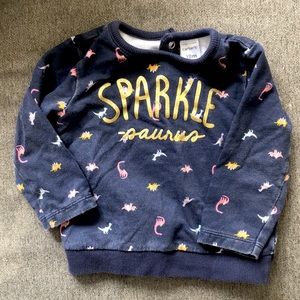 3/20⭐️ Sparkle Dino Sweater
